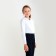 School blouse for a girl, white color, height 134