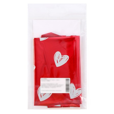 Foil ball 18 "hearts", heart, with a substrate-3