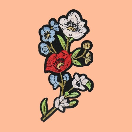 Thermal appliance "Flowers", 16 × 8 cm, colorful color-1
