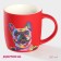 Porcelain shade mug "Dog", 350 ml