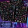 Stylish stickers "Neon City", A5, anime