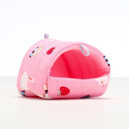 Rodent house "Rabbit", pink-2