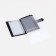 Male purse on the button, 3 in 1, for auto documents, passports, cards, bills, brown color