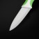 Knife ceramic shares "Smell", blade 7 cm, green color