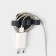 Clip for wires for household appliances, 3 pcs, 9.5 × 5.3 × 2.5 cm, white/black/gray color