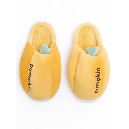 Slippers Pumpkin, size 38-39, yellow color-2