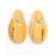 Slippers Pumpkin, size 38-39, yellow color