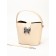 Women's bag, 27*7*12, lightning departure, belt lengths, white