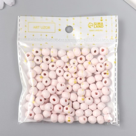Beads for creativity "Daring pink" D-0.8 cm, set of 20 g-2
