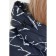 Female coat, size 58, dark blue color