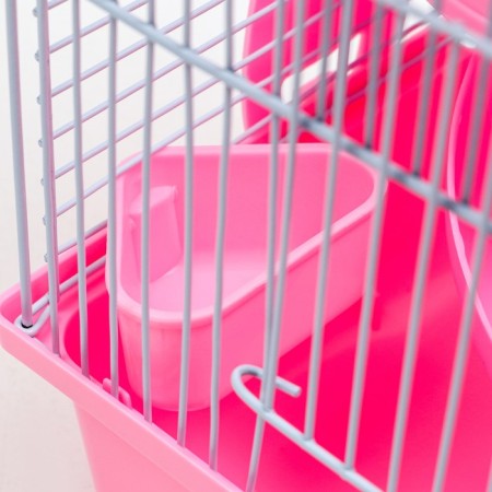 The cage for rodents "Pigzon", 27 x 21 x 27 cm, pink-8