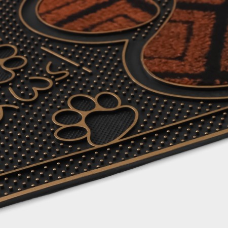 Rug of the harassment shade "foot", color mix-2