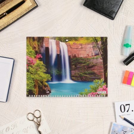 Quarterly calendar, Trio "Nature - 5" 2025, 73 x 29 cm-1