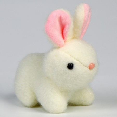 Puzzles with a soft toy "Bunny"-4