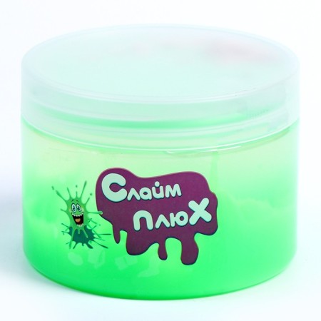 Two -layer slime "Sea" with charming, turquoise, 350 g-17