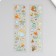 Sticker plastic gold embossing "Underwater World" 2 sheets mix 6.5x22.5 cm