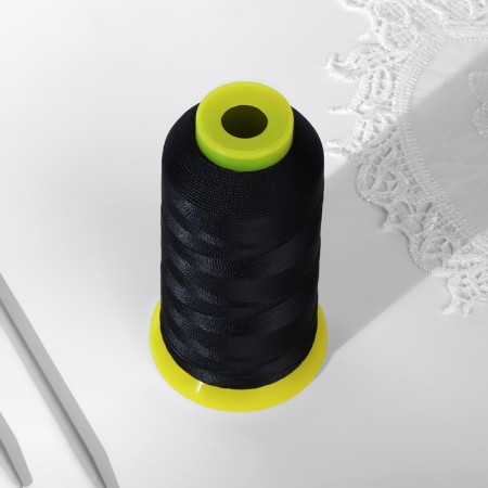 Shoe threads, 300d/3, 800 m, black color-2