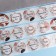 Stickers for flowers and gifts "be themselves", 4.4 x 4.4 cm, set 252 pcs.