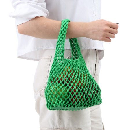 ALOSKA 20 x 30 cm, handle 10 cm, cell 1.5 cm, green-1