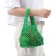 ALOSKA 20 x 30 cm, handle 10 cm, cell 1.5 cm, green