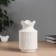 VAZA Ceramics Table "Maris" Classic, 20x11 cm, white