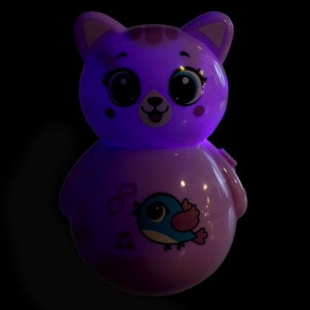 Musical Nevalyashka "Funny Baby", Purple Color-8