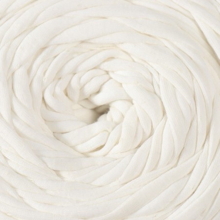 Knitted yarn secondary 90% cotton, 10% p/e, 100m/450 ± 50 g (milky white)-2