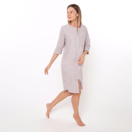 Women's robe, coffee color, size 54-4