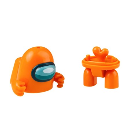 A set of figures among us, with accessories, with mobile elements, 6 pcs-3
