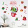 Interior sticker "Happy New Year", 21 x 29.7 cm, New Year