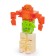 Set of robots "alphabet", transformed, 7 pieces, gather in 1 robot