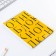 Notepad "Yellow", A5 format, 40 sheets, cardboard cover soft