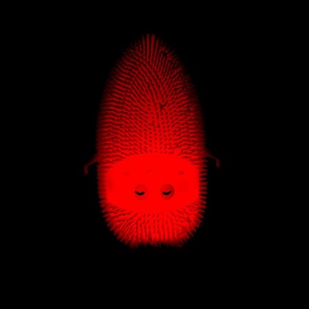 Hedgehog "carrots" light, color mix-3