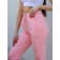 Women's pants is ISEE, size 44, pink color
