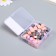 Surgut in granules in the box "octagonal" pink and silver 35 grams 2.4x5.5x7 cm