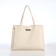 Women's bag with lightning, beige color