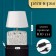Traffic lamp with lampshade Risalux Ocean, E14, 40 W, Silver, 20 × 15 × 30 cm