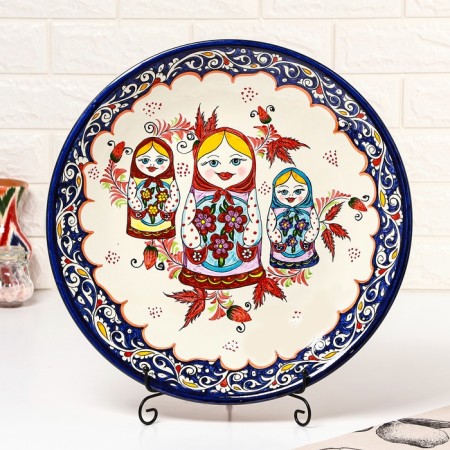 Largan Rishtan ceramics "Matryoshka", 42 cm-1
