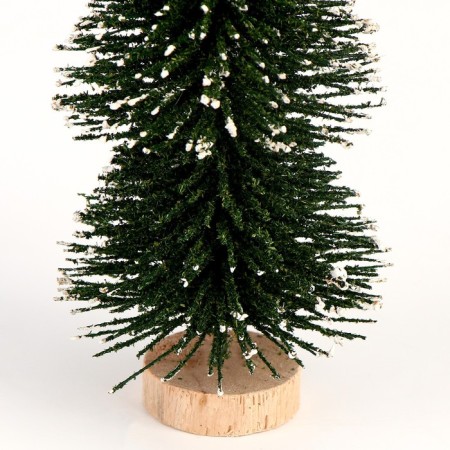 Miniature Puppet "Christmas tree with snow", set 2 pcs., Size 1 pc. - 14 × 6 × 6 cm-4