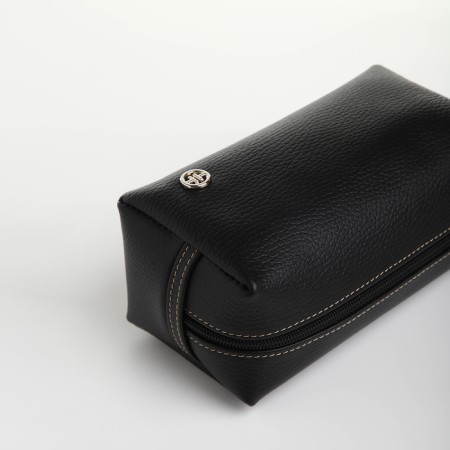 Lightning cosmetic bag, Textura, black color-5