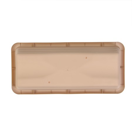 Box for flowers, 48 ​​× 22 × 17 cm, 10 l, cappuccino color-3