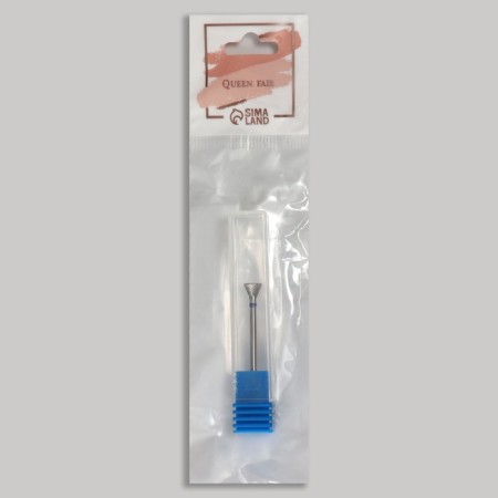 Diamond milling cutter for pedicure, average grain, 6 × 4 mm, in a plastic case-4
