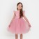 Children's dress with wings Kaftan p. 32 (110-116 cm), pink
