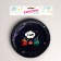 Disposable plate paper "with DR", set 6 pcs, 18 cm
