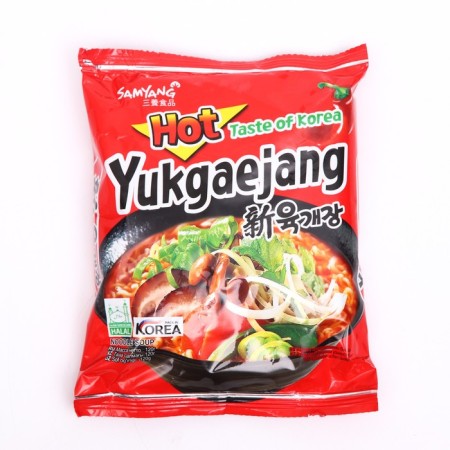 Лапша "ХОТ ЮКЕДЗЯНГ" со вкусом говядины, острая, 120 г-1