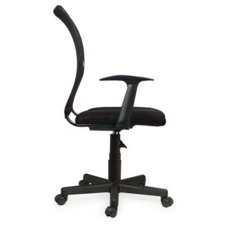 The operator’s chair Brabix Spring MG-307, with armrests, black-1
