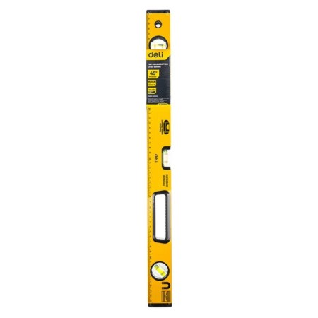 Construction level Deli DL290600 98293, measurement 45 °, aluminum alloy, 600 mm