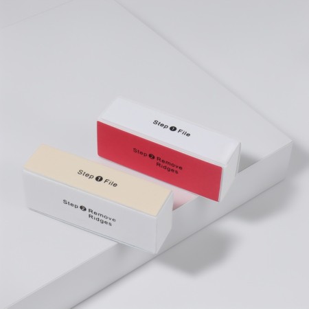 BF for polishing nails, four -sided, 9 × 3.5 × 2.5 cm, color mix-7