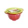 A set of co -worships with a diameter of 22cm, multicolor