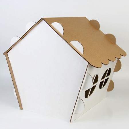 House with clawshell, 45 x 41 x 45.5 cm-4